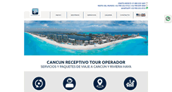 Desktop Screenshot of cancunreceptivo.com