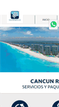 Mobile Screenshot of cancunreceptivo.com